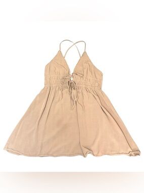 Wild Fable Beige Mini Dress